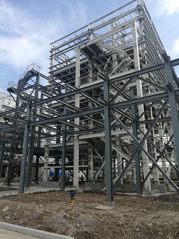 江苏理文化工有限公司  801F钢管廊工程