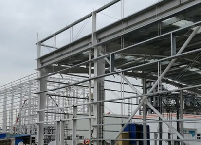 江苏理文化工有限公司  901C成品包装车间钢结构工程