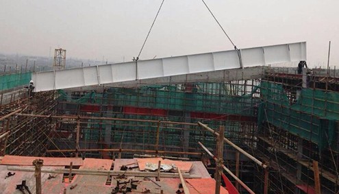 常熟市滨江城镇化建设有限公司 东张中学迁建钢结构工程