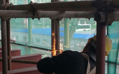 常熟市城市经营投资有限公司 香山中路八号钢结构雨棚工程