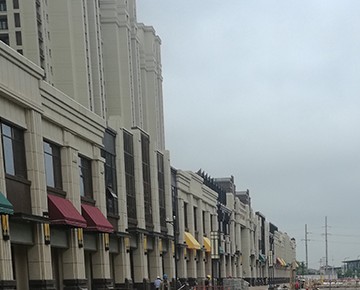 常熟万达房产投资有限公司 北侧钢结构平台工程