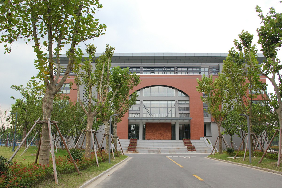 滨江实验中学风雨操场钢网架工程